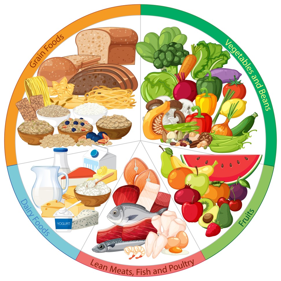 Have a balanced diet for good health